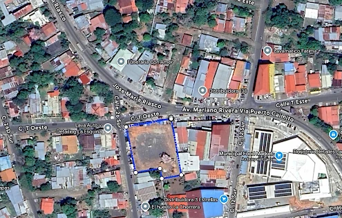 Se vende terreno comercial en el centro de La Chorrera