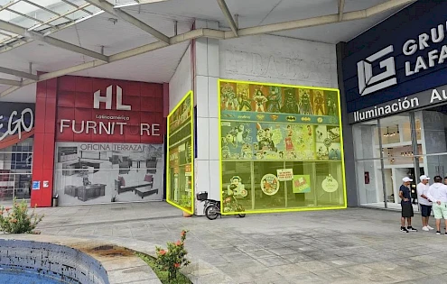 Banco vende local comercial en Interplaza