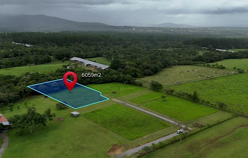 Lote 6059 m² – Potrerillos Arriba, Chiriquí