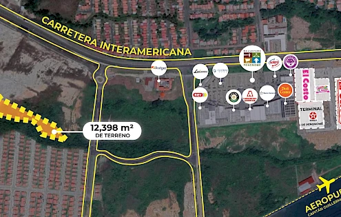 SE VENDE TERRENO INDUSTRIAL EN PENONOME