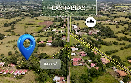 SE VENDE TERRENO EN LAS TABLAS